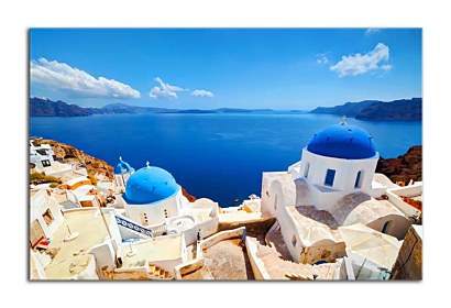 Fototapeta Biela architektúra Santorini Greece 24818